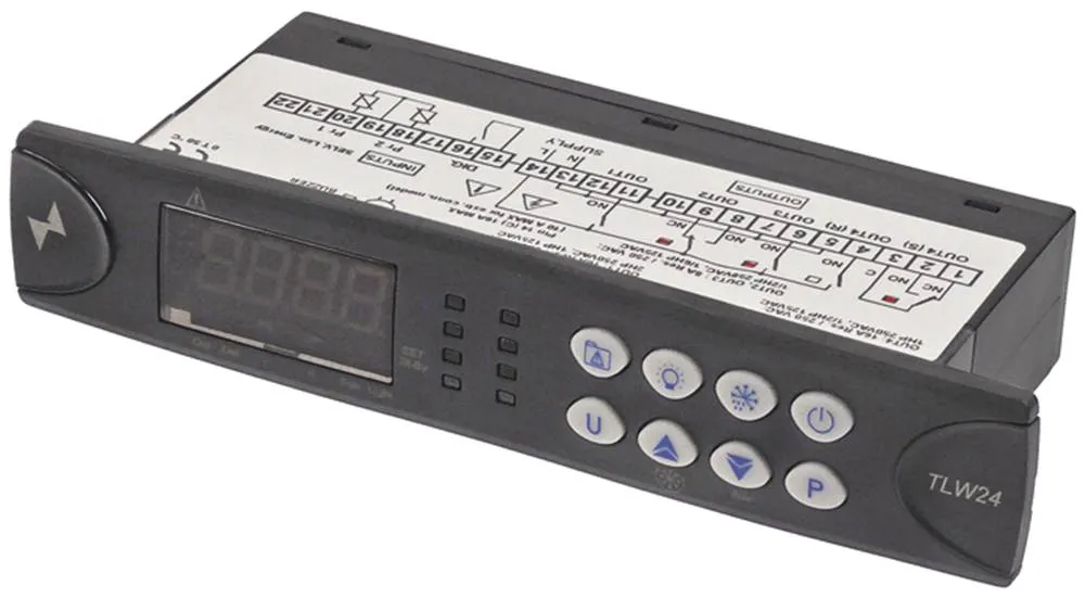 TECNOLOGIC TLW24RRS Elektronikregler für NTC/PTC NTC/PTC TECNOLOGIC AC