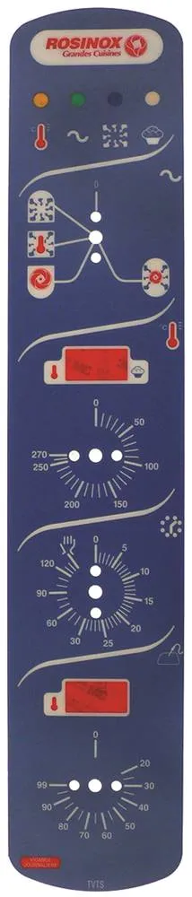 Rosinox Frontfolie TVTS Breite 118mm Länge 600mm