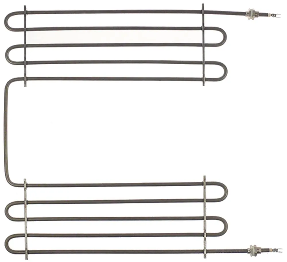 Ambassade Heizkörper Anschluss Flachstecker 6,3mm Breite 420mm M12