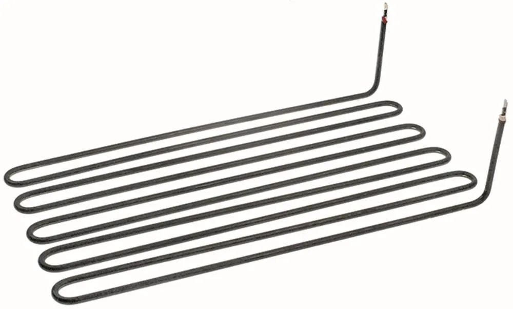 Heizkörper für Bräter Elektro Anschluss Flachstecker 6,3mm Länge 430mm