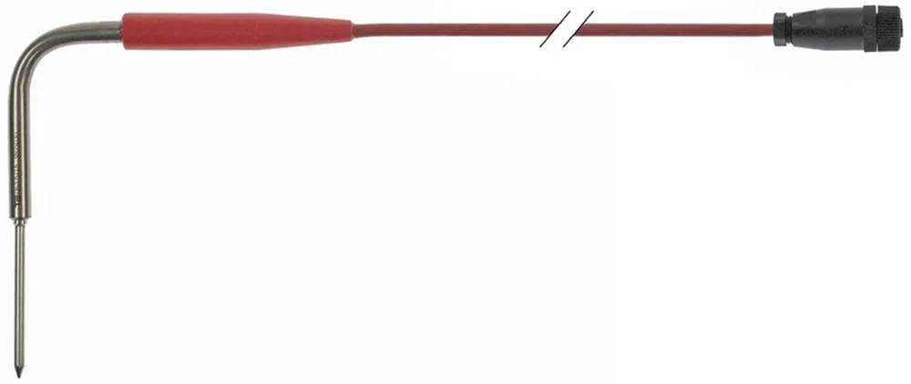 Kerntemperaturfühler für Irinox aus Kabel Silikon Pt100 -40 bis +120°C