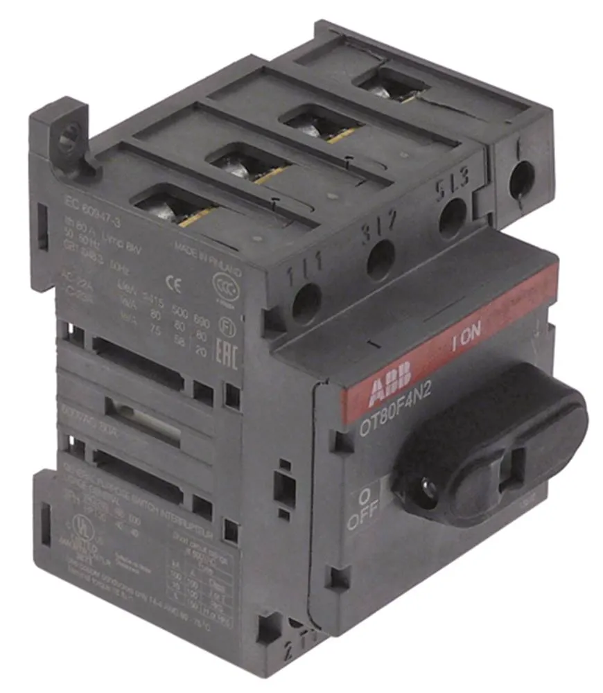 Lasttrennschalter OT80F4N2 für Spülmaschine Comenda AC122, AC152 4NC