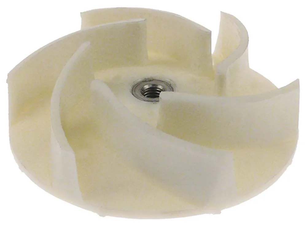 Laufrad ø 105mm M8L Höhe 34mm Welle 27mm x 7mm