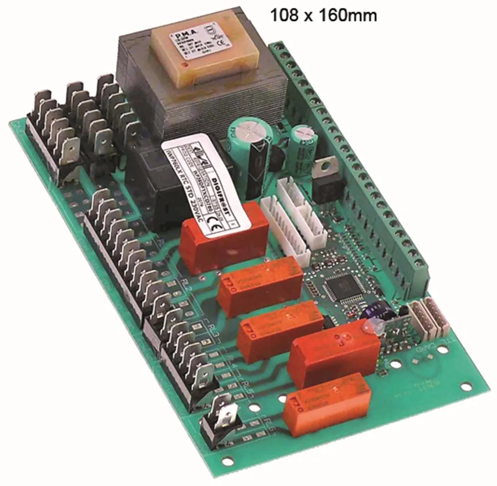 ELIWELL IWP760LX Leistungsplatine Einbaumaß 108x160mm 4xDI Ja Ja 230V