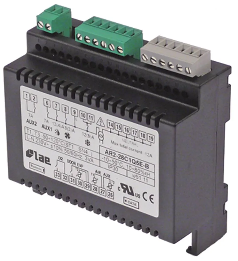 LAE BR1-28C1S5W-B Leistungsplatine Ja NO-16A(4) Ja AC IP40 Ja NO-7A(2)