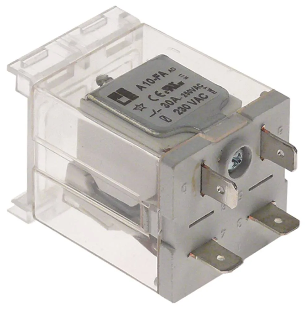 ITALIANA RELÉ Leistungsrelais Anschluss F6,3 1NO 30A 230VAC