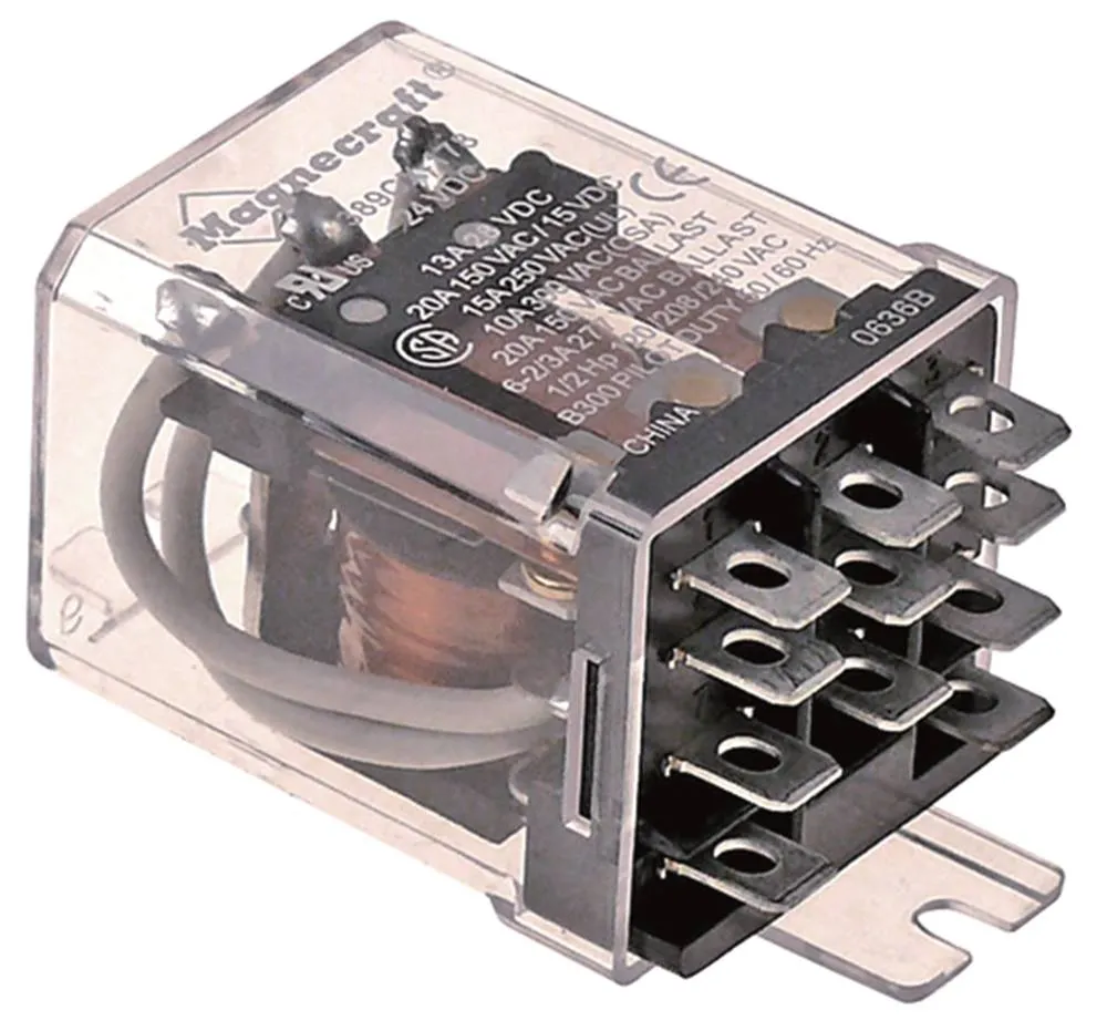 MAGNECRAFT 389CX-178 24VDC Leistungsrelais für Mikrowelle Turbochef