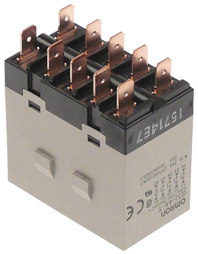 OMRON G7J-4A-T Leistungsrelais für Panasonic Anschluss F6,3 4NO 25A