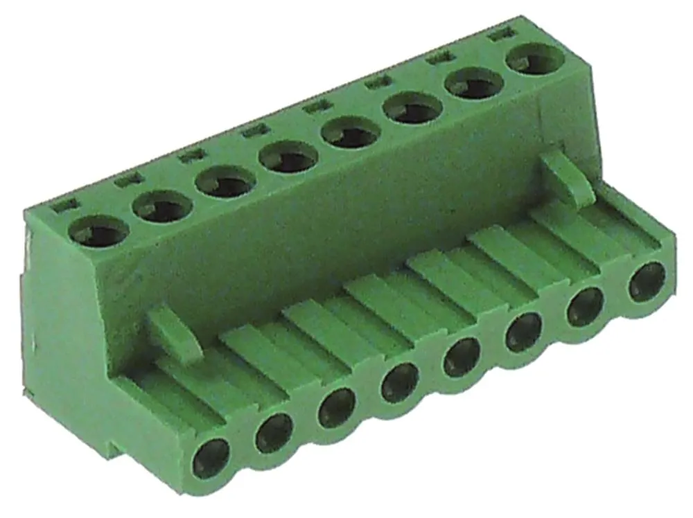 Leiterplattenklemme 8-polig Rastermaß 5mm