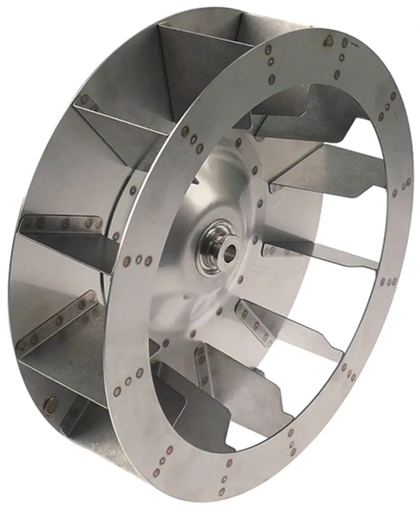 Retigo Lüfterrad für Kombidämpfer B1011i, B611i, B1011b 12 Schaufeln