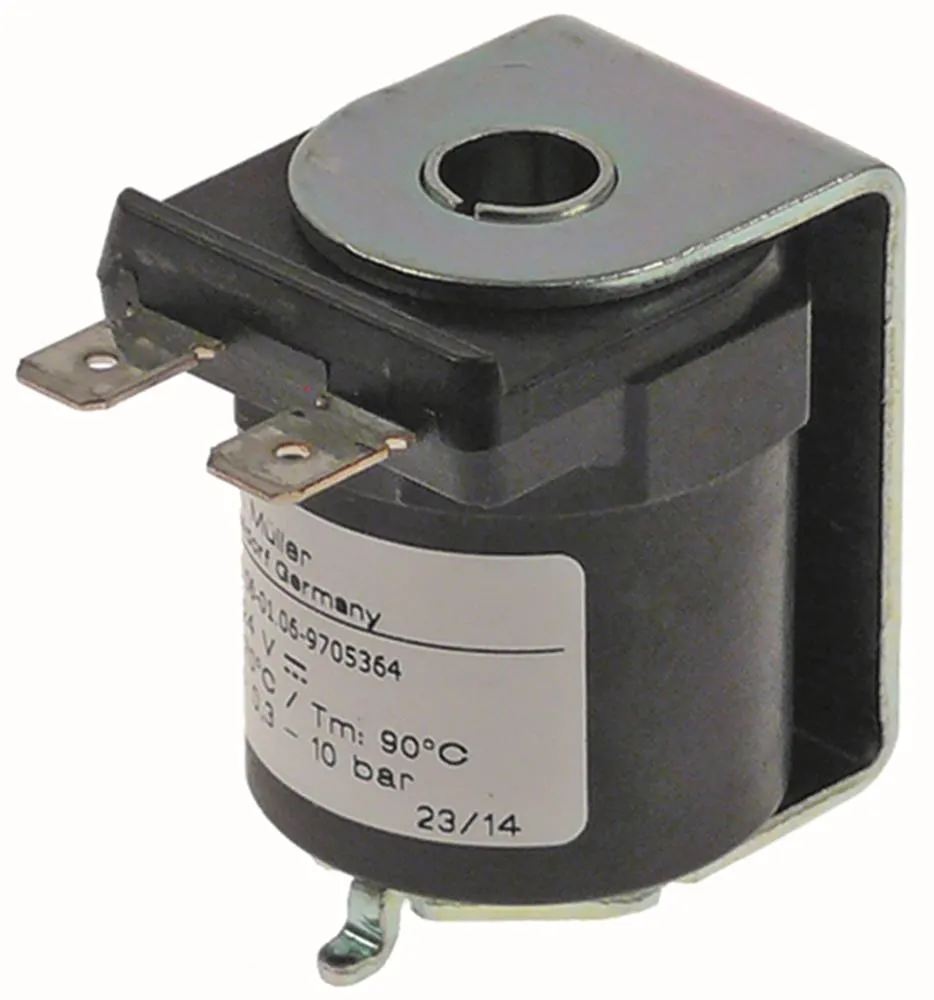 Magnetspule für Meiko 0,3-10bar Spulentyp 8466 Anschluss F6,3 24VDC