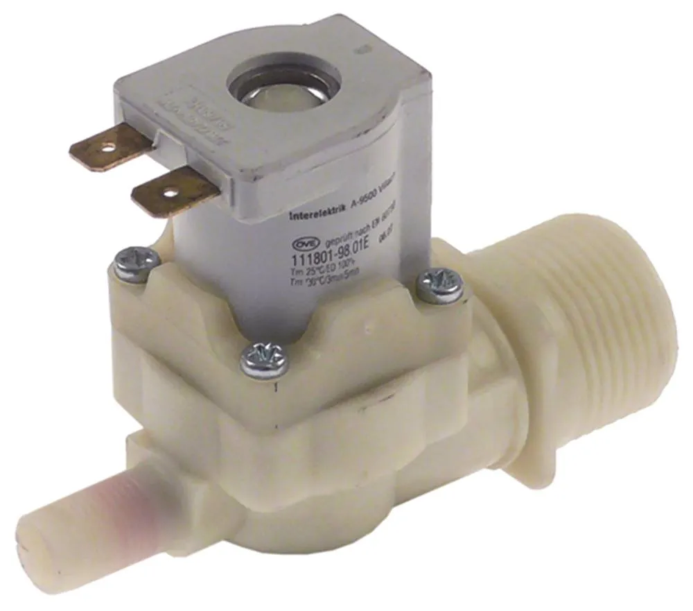 INTERELEKTRIK Magnetventil für MKN CSE61-R, CSE61-L Ausgang 10,5mm rot