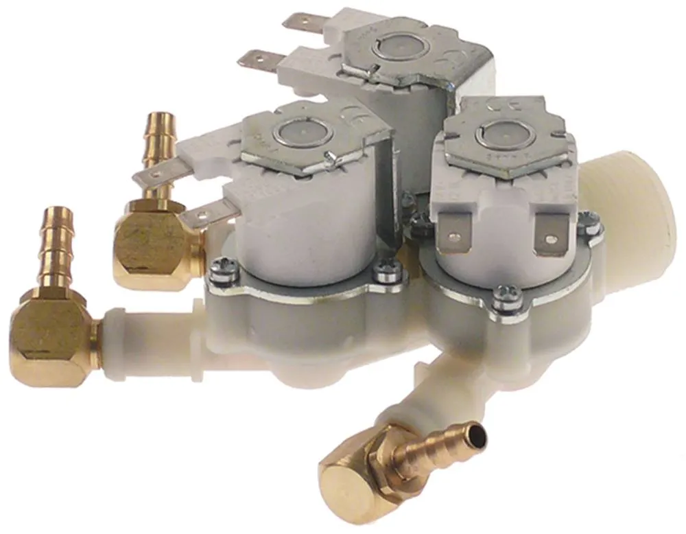 RPE Magnetventil für Hounö Ausgang 6,5mm 3-fach Eingang 3/4 Kunststoff