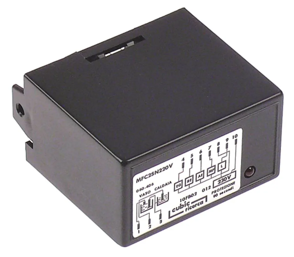 Niveaurelais MFC-2SN für NuovaSimonelli Anschluss Flachstecker 6,3mm