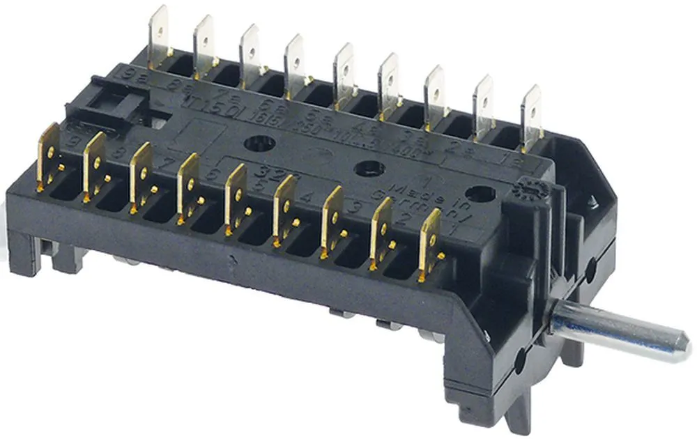 Eloma Nockenschalter für ELH61, ELH101, ELH53 Achse ø 6x4,6x23mm 9NO