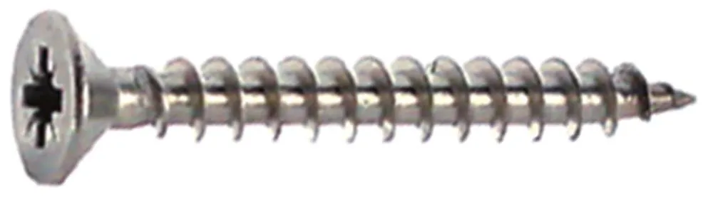 Holzschraube Senkkopf ø 5mm Länge 40mm CNS DIN 9100 VPE 20 Stück