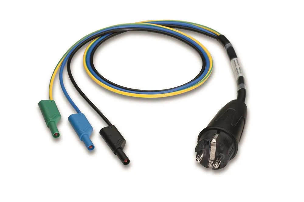 BENNING Messadapter für Gerätetester ST720 1-phasig/16A SCHUKO-ø4mm