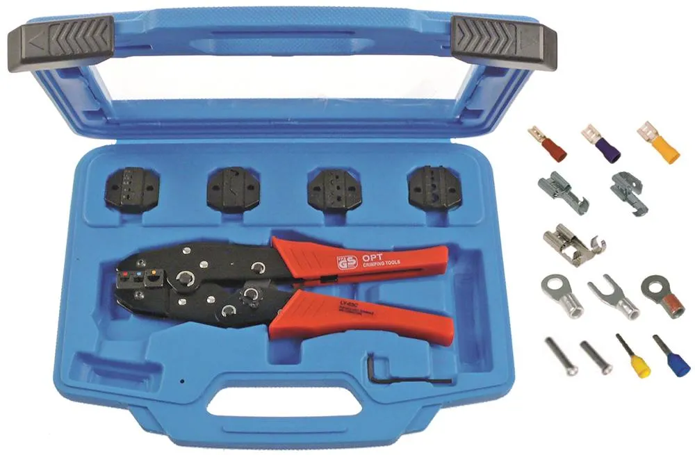 Crimpzangenkit Standard 6-teilig