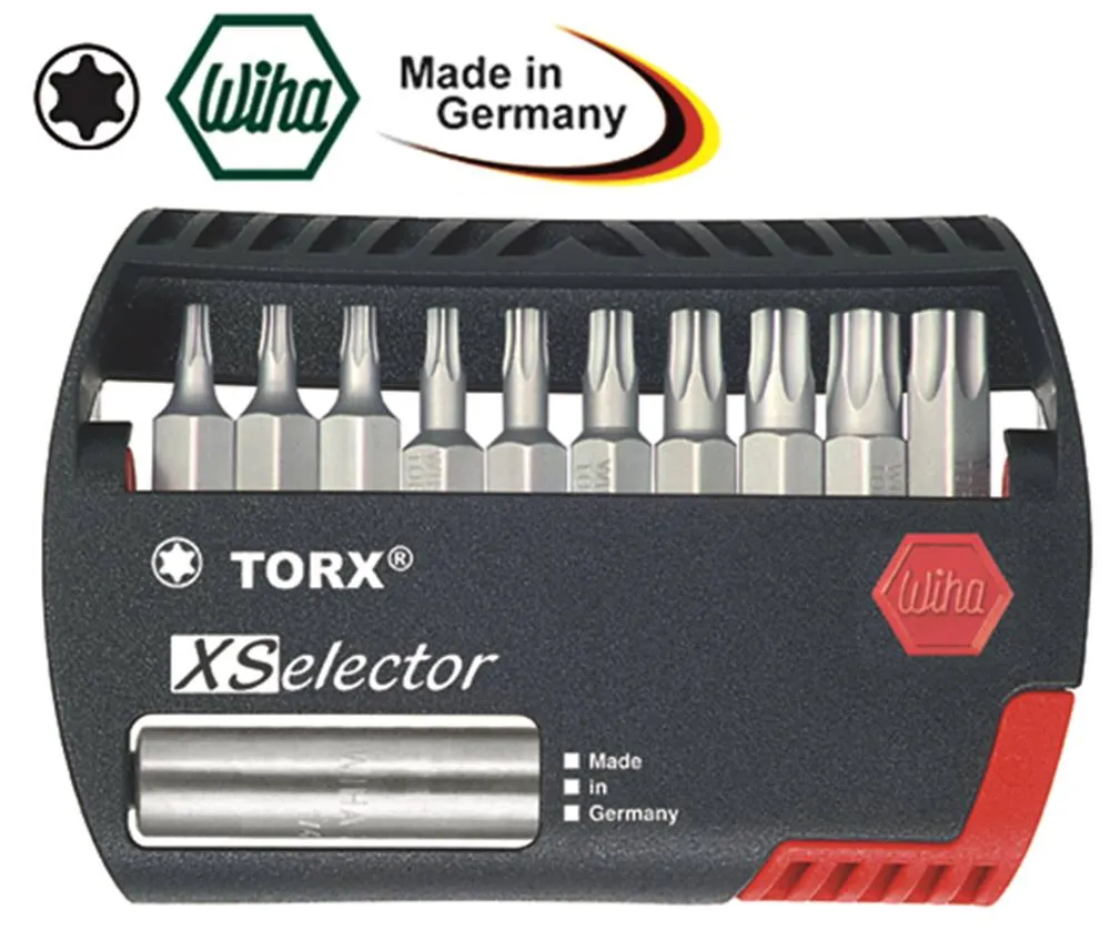 Torx-Bitsatz Torx 11-teilig 11-teilig T7/8/9/10/15/20/25/30/40 Torx