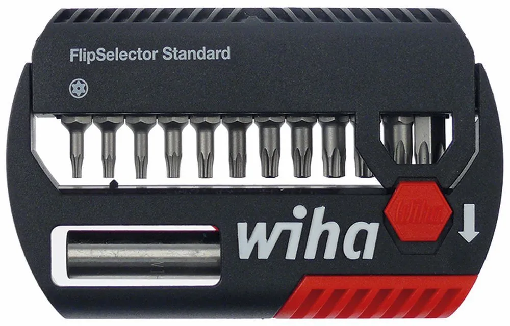 Bitsatz Torx mit Bohrung T7/8/9/10/2x15/2x20/2x25/30/40H 13-teilig