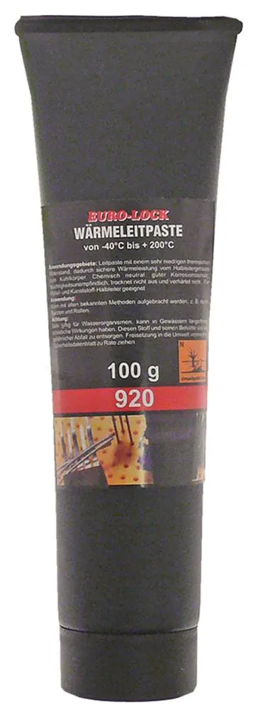 Wärmeleitpaste Tube 100g max. Temperatur 200°C -40 bis +200°C