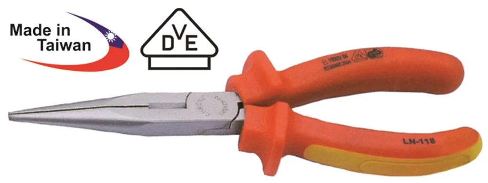 Telefonzange gerade gerade Länge 200mm VDE VDE