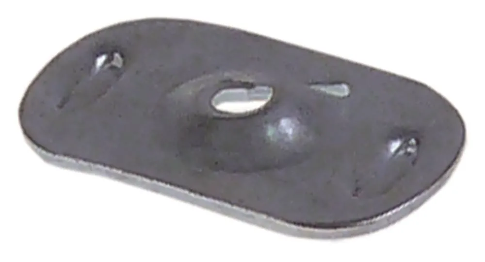 Blanco Blechmutter Breite 13mm Länge 20mm Loch 3,5mm