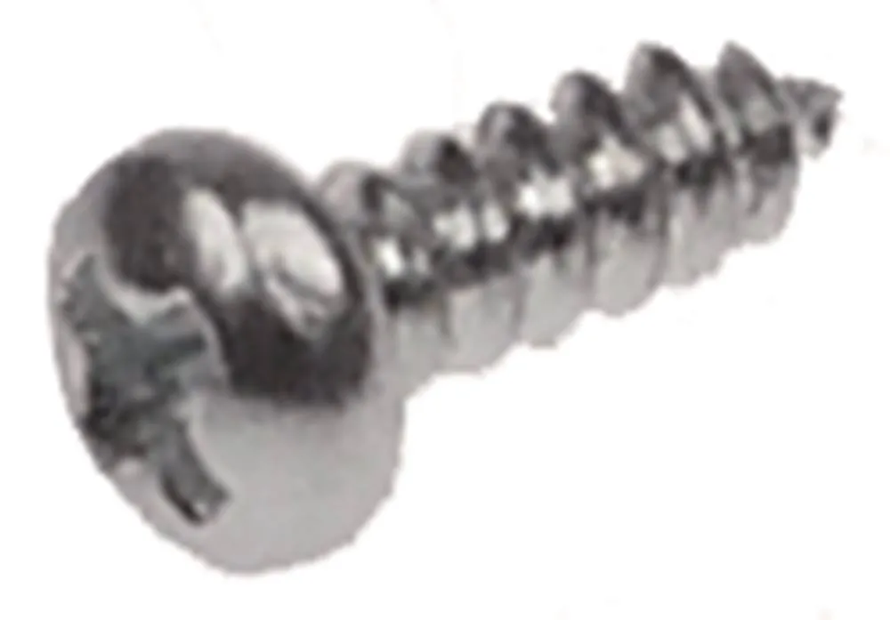 Blechschraube ø 2,2mm Länge 6,5mm CNS DIN 7981/ISO 7049 VPE 20 Stück