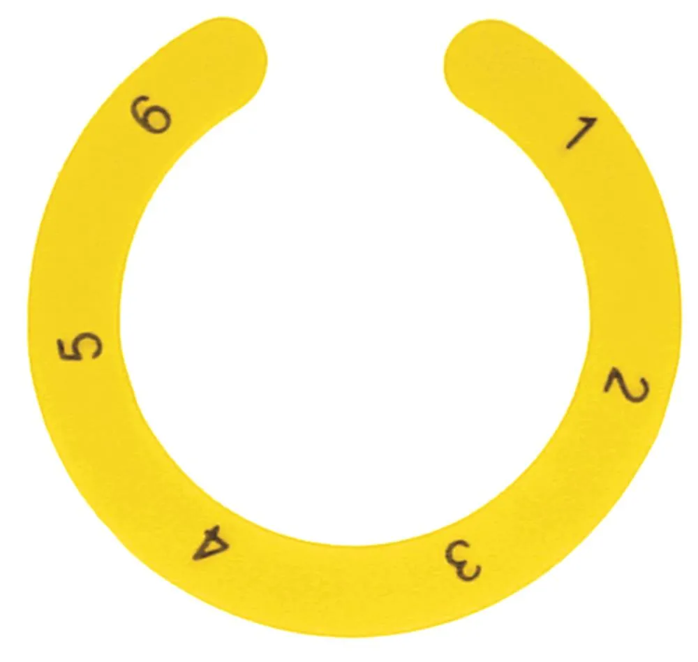 Star10 Knebelsymbol für BSC4FE, PC1V40, PC2V gelb Schalter 7-Takt