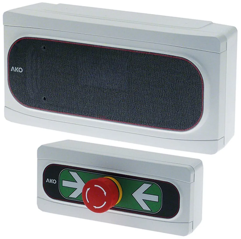 AKO 55123B Alarmgeber Einbautiefe 80mm Frontmaß 295x140mm CO Ja IP65