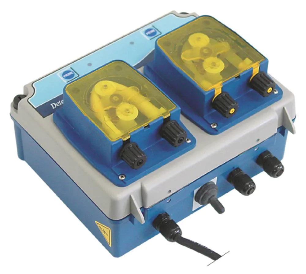 SEKO Twin 10 Dosiergerät für Spülmaschine für Reiniger/Klarspüler D/K