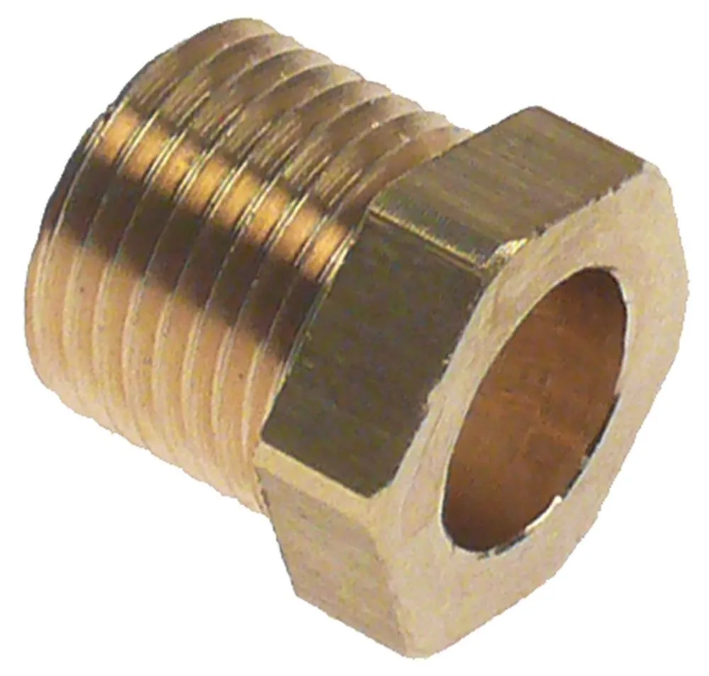 Überwurfschraube ø 8mm M12x1 Messing Rohranschluss 8mm