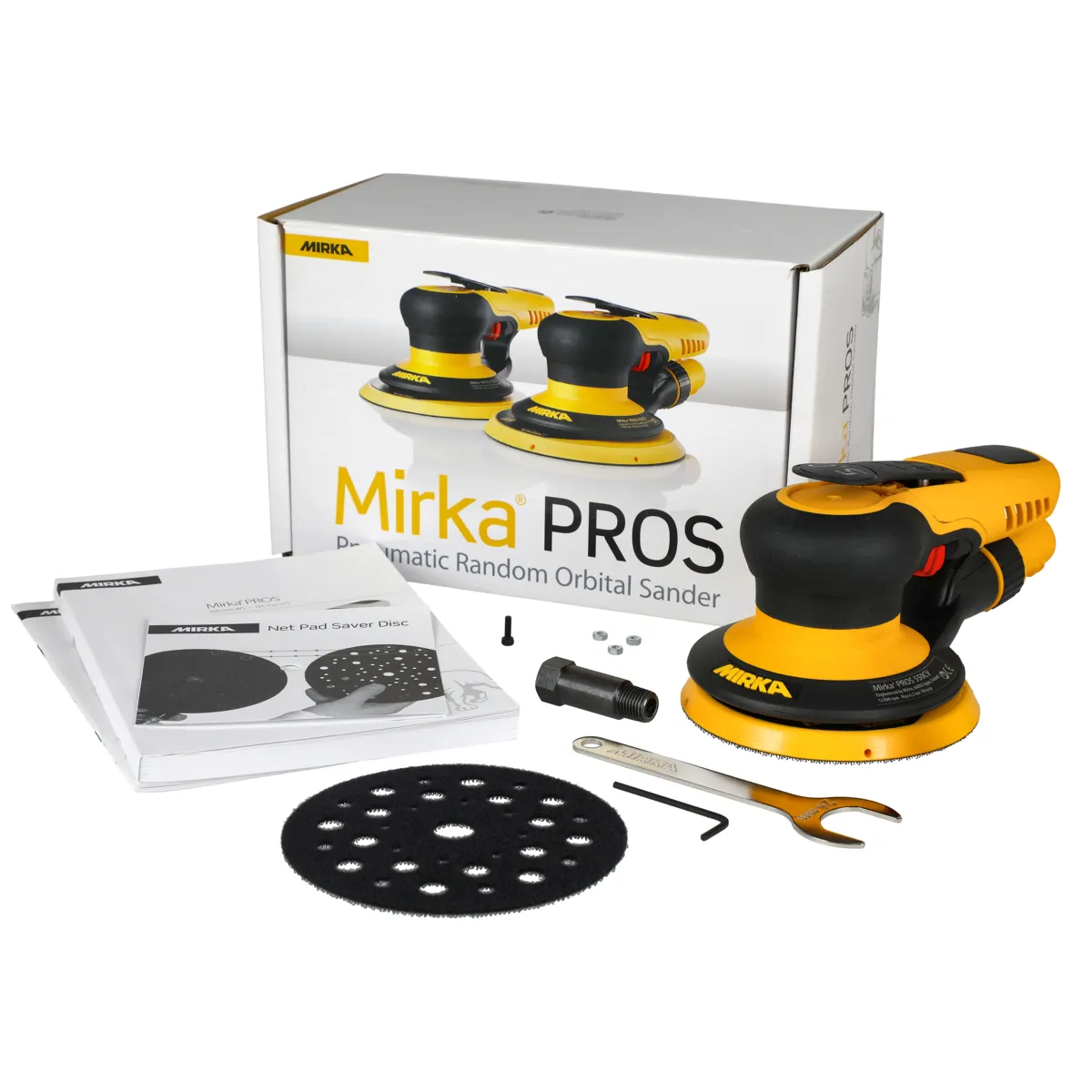 MIRKA DEROS II Elektro Exzenterschleifer 125mm 5mm Hub 550CV MID5502022