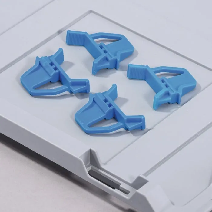 Schiebeverschluss blau f.Stülpdeckel ALLIT