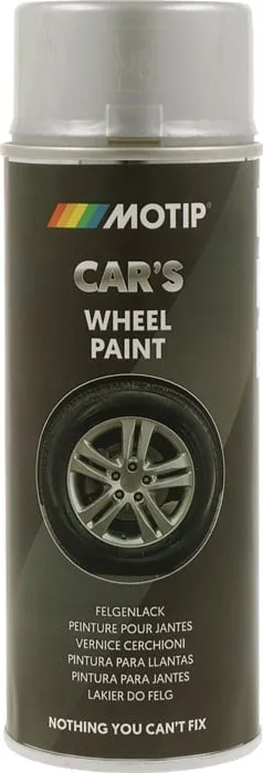 Felgensilber CAR´S WHEEL PAINT silber glänzend 400ml Spraydose MOTIP VE: 6St.