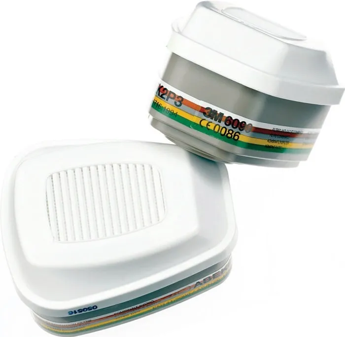 Gas- u.Kombifilter 6099 A2 B2 E2 K2 Hg P3R+Formaldehyd EN 14387:2004+A1:2008 VE: 4St.