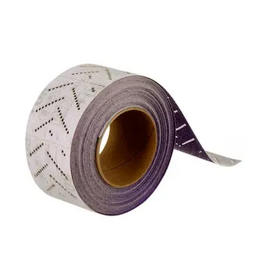 3M™ Cubitron™ II Hookit™ Schleifstreifen 737U auf Rolle, 70 mm x 12 m, Multihole, 80+ - P400