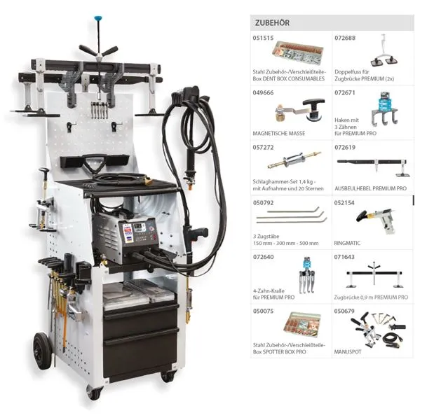 GYS SPEEDLINER PREMIUM PRO 400 Set Ausbeulstation - D72169