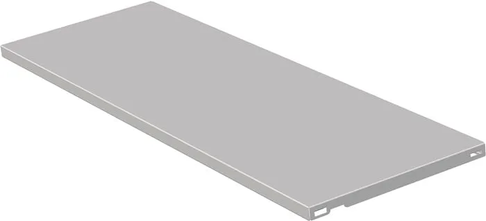 Stahlfachboden B.800mm T.250mm STA weiß ALFER ELEMENT SYSTEM