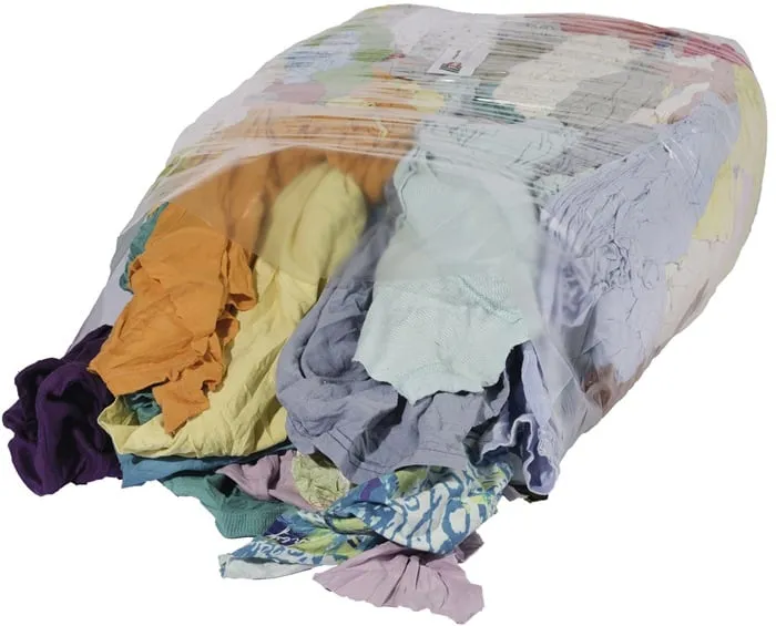 Trikotputzlappen HT Baumwolle hellbunt 10kg ELOS