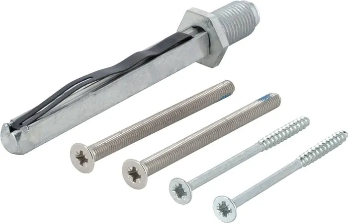 Bef-set.Sertos® K/G 50-55mm M5x65+4,0x60 4-KT.8x80mm HOPPE