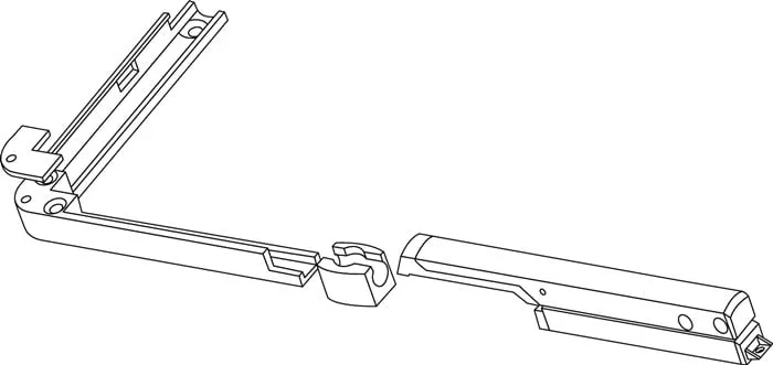 Handhebel silber GEZE