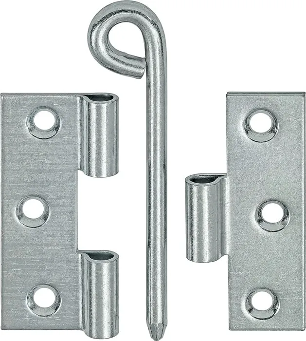 Kulissenscharnier H.70mm B.55mm S.3mm STA blau verz.geschlagen VORMANN VE: 20St.