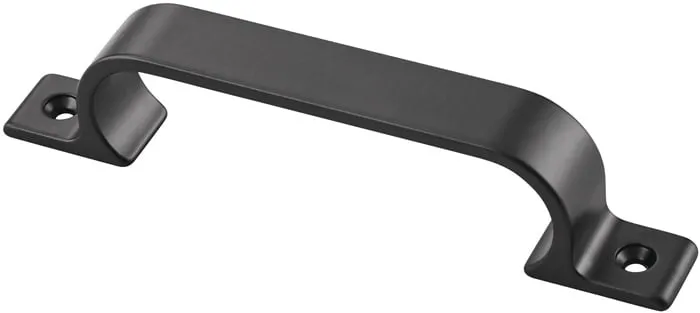 Handgriff A.28mm L.149mm B.19mm Alu.schwarz Löcher 2,D.4,3mm HERMETA