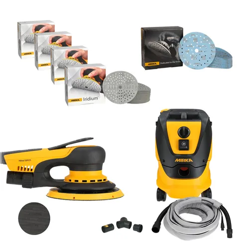 Mirka DEROS II-Set / Iridium + 1230 L PC (6m)-ART - KIT2605ARMDE