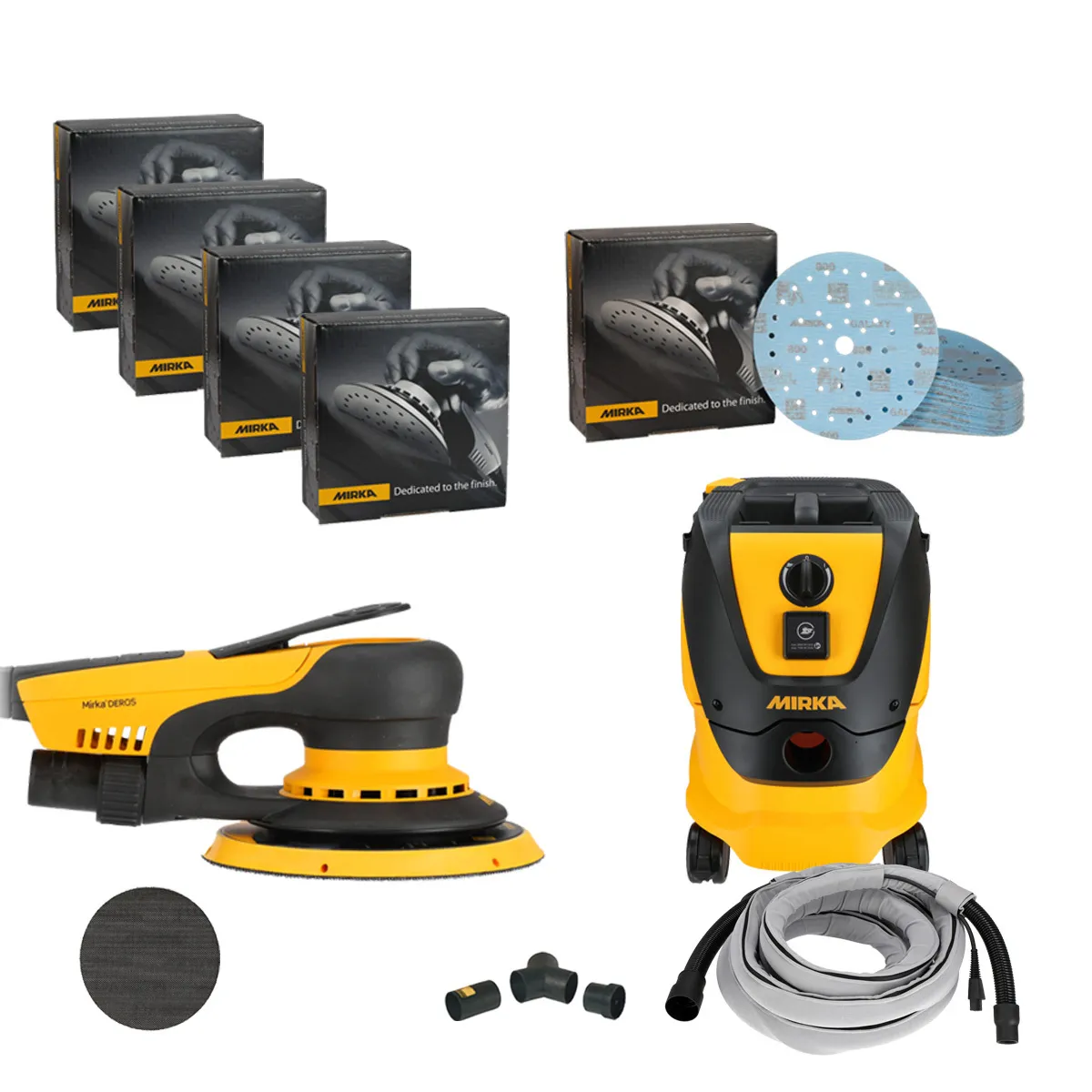 Mirka DEROS II-Set / Galaxy + 1230 L PC (6m) - KIT2612ARMDE