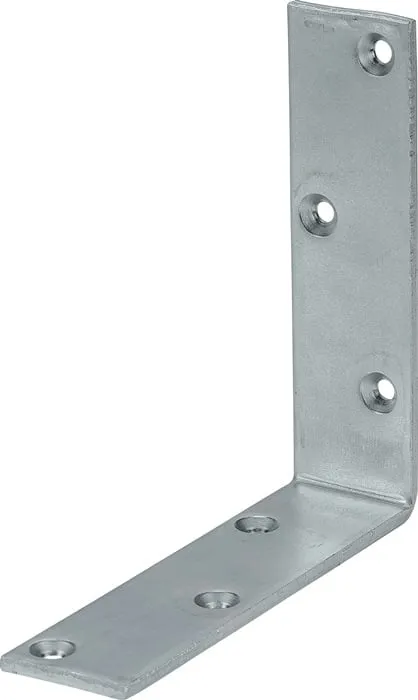 Balkenwinkel L100x100 mmmm B.40mm sta.STA blau verz.S.5mm VORMANN VE: 10St.