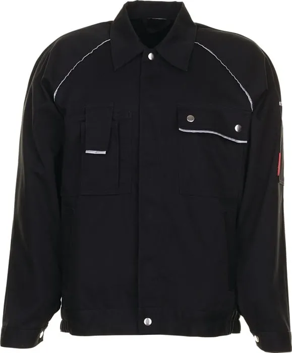 Bundjacke Canvas 320 Gr.56 schwarz/schwarz PLANAM