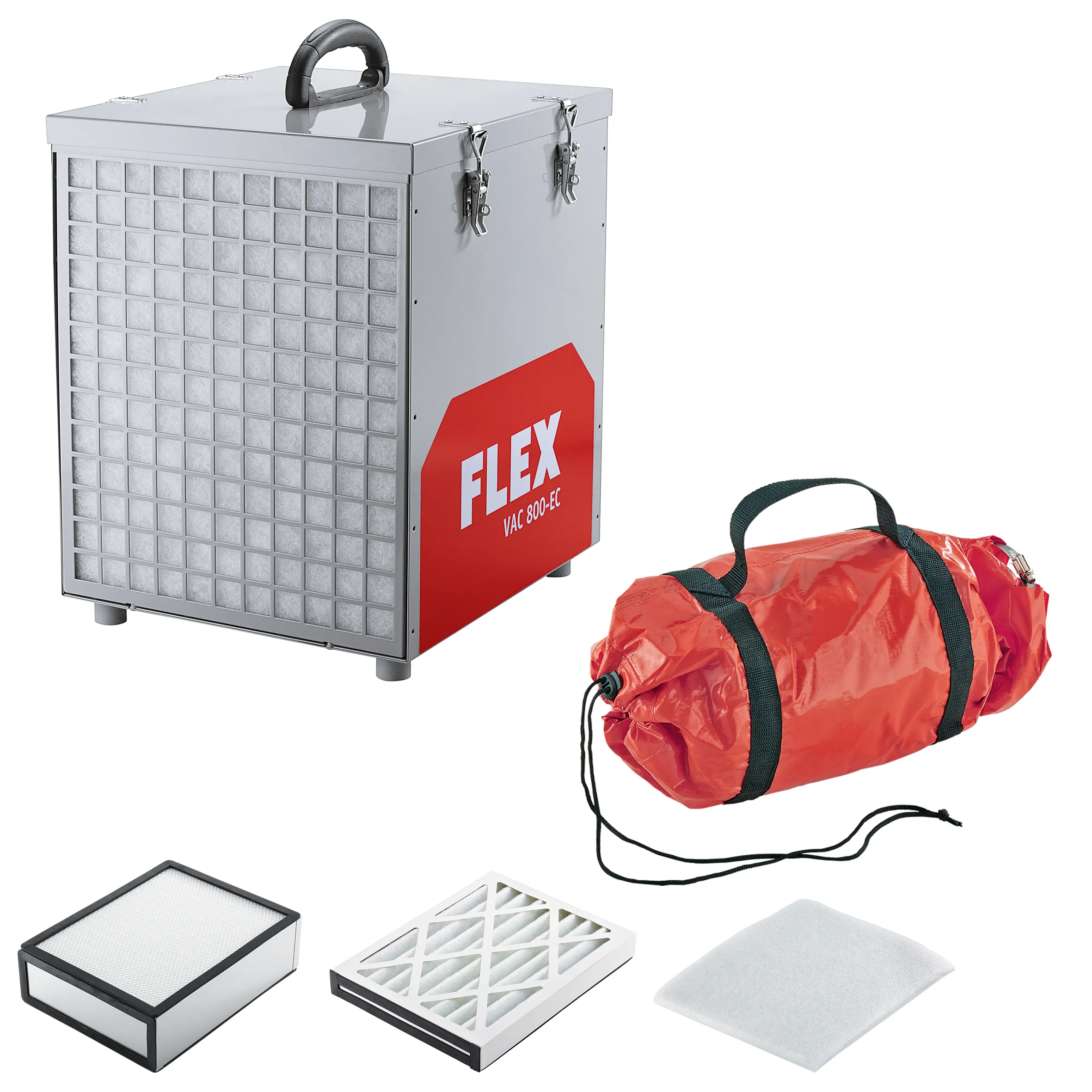 FLEX VAC 800-EC Air Protect 14 Kit Luftreiniger, HEPA-14 Filter 532.859