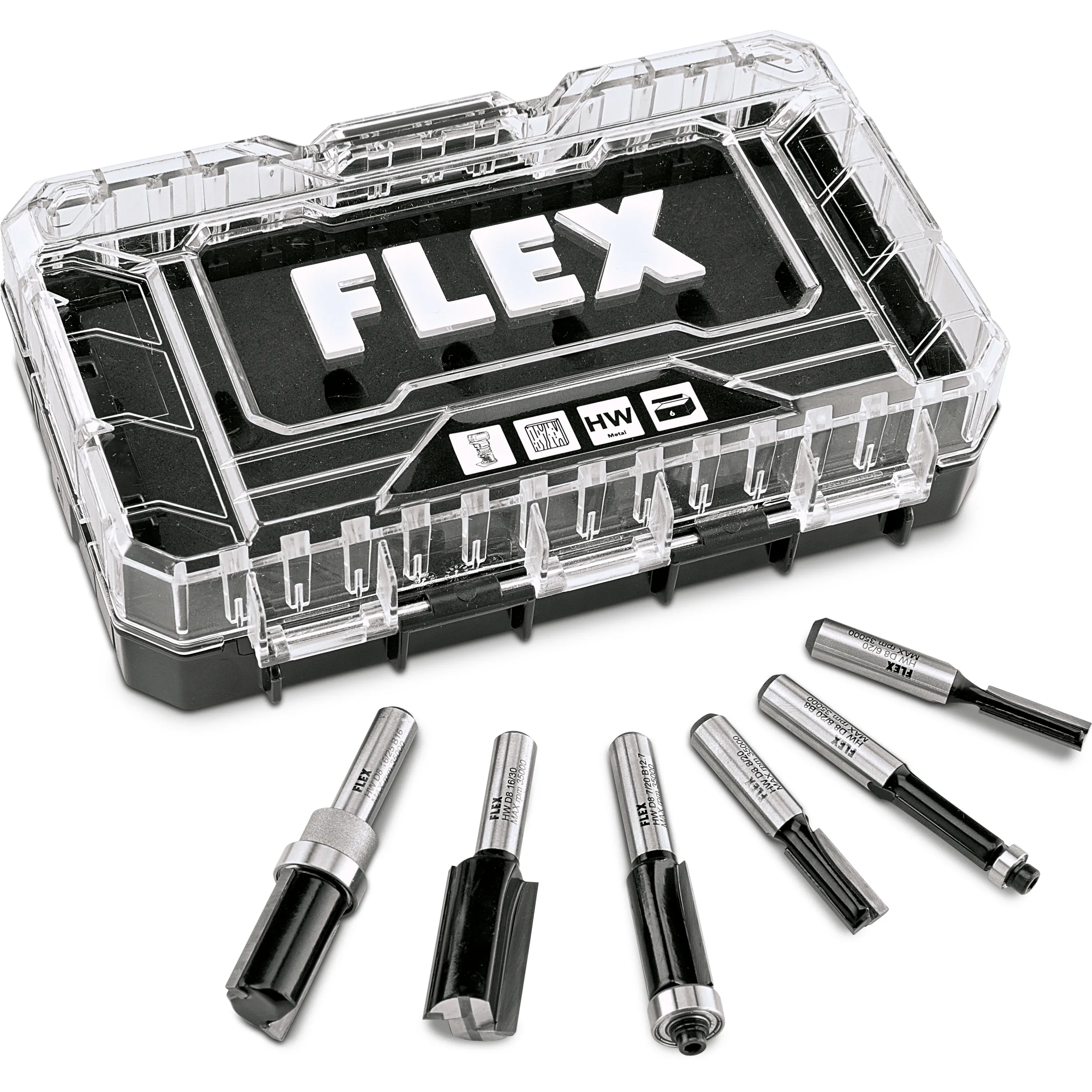 Flex Fräser-Set CER Bit Set 2 532.012